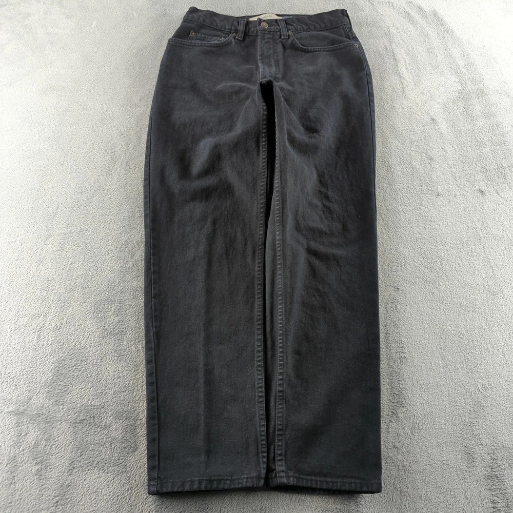 Vintage Gap Jeans Mens 31x30 (Fits 28x30) Black Straight Grunge Canada‎ Y2K 90s
